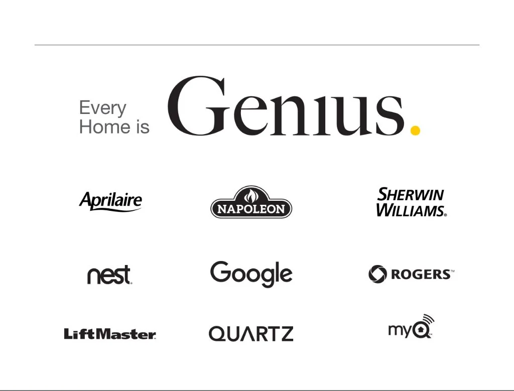 Genius Smart Home Package Brands